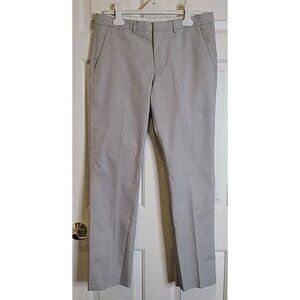 Express Photographer Seersucker Pants Gray White Mens 31x32 Dress Flat Front
